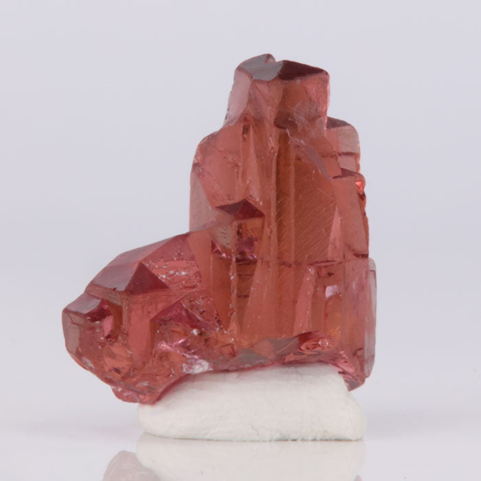 Rare Etched Pink Tourmaline Crystal Specimen