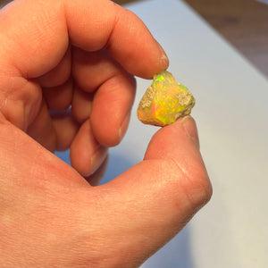 Ethiopian Opal Rough Gem