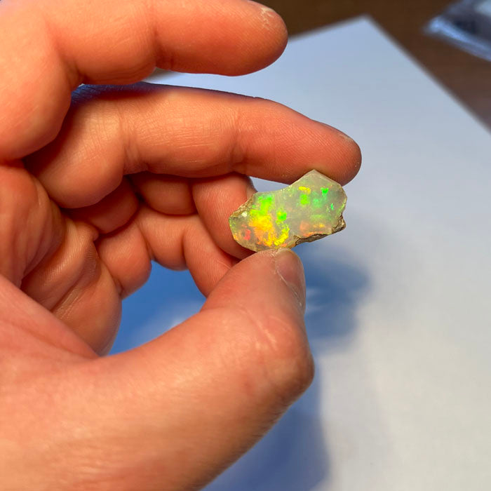 Raw rough ethiopian opal