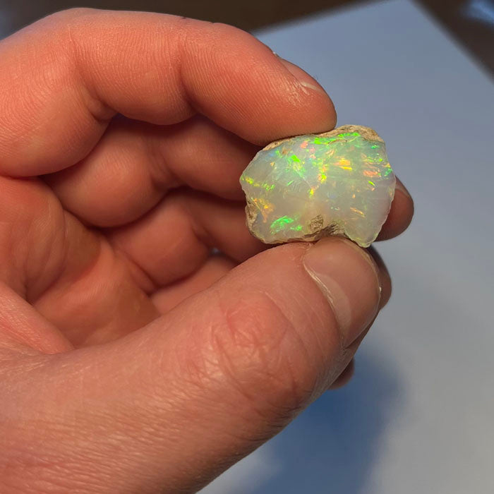 Ethiopian Opal Rough Gem