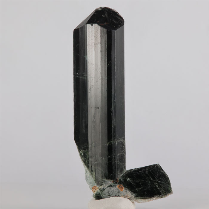 Natural Greenish Black Hornblende Crystal