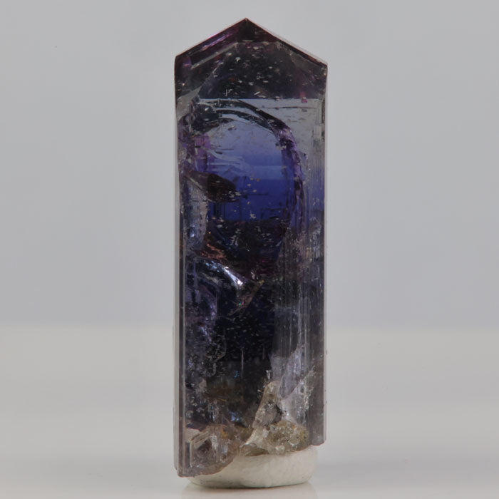 Natural tanzanite mineral specimen