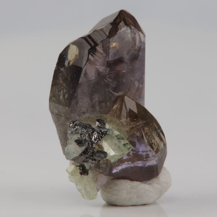 Diopside and Tanzanite Mineral Specimen