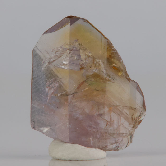 Magnesio axinite crystal mineral specimen from tanzania fluorescent