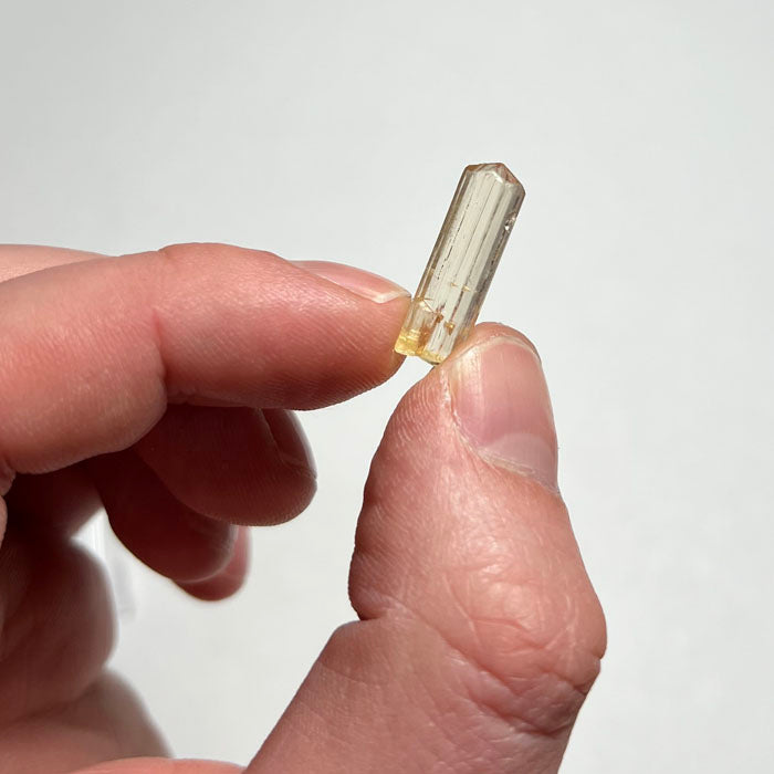 Gemmy  Yellow Scapolite crystal from Tanzania