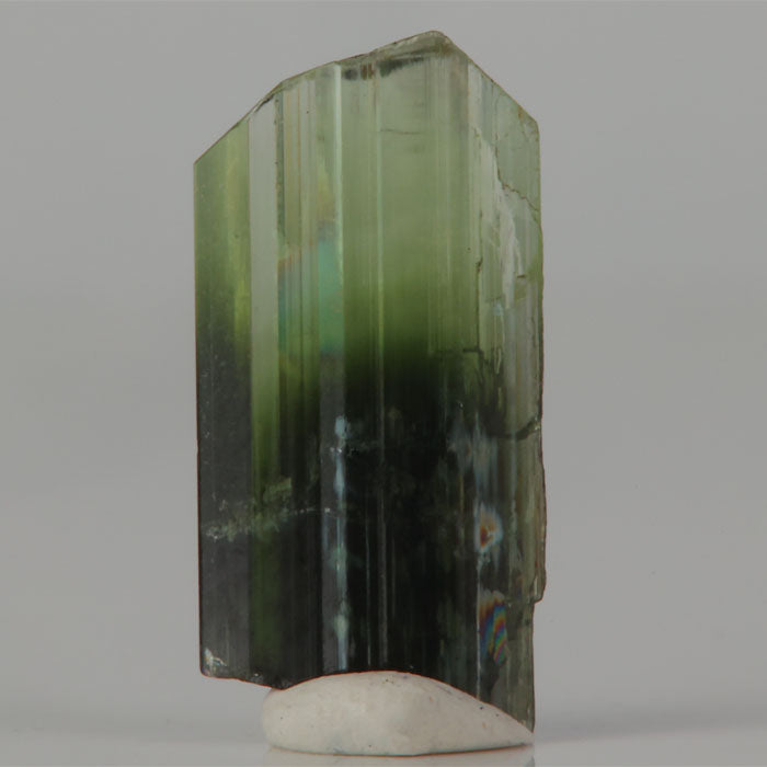 Tremolite crystal from Tanzania green gemmy mineral specimen