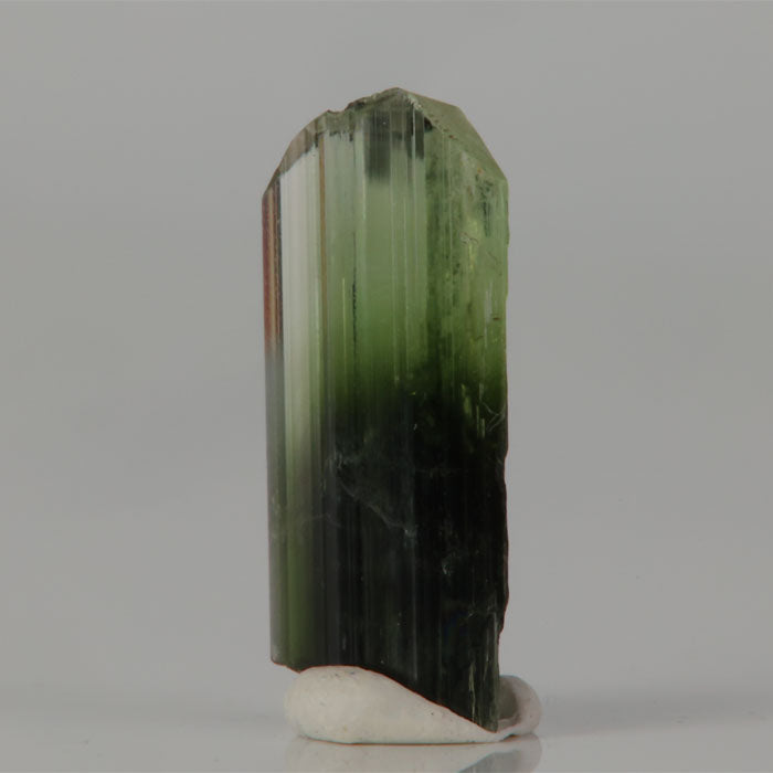 Gemmy tremolite crystal Mwajanga Tanzania slender green crystal