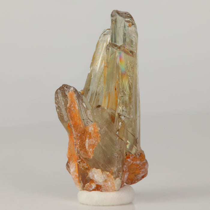 Color change diaspore crystal Turkey rare mineral specimen