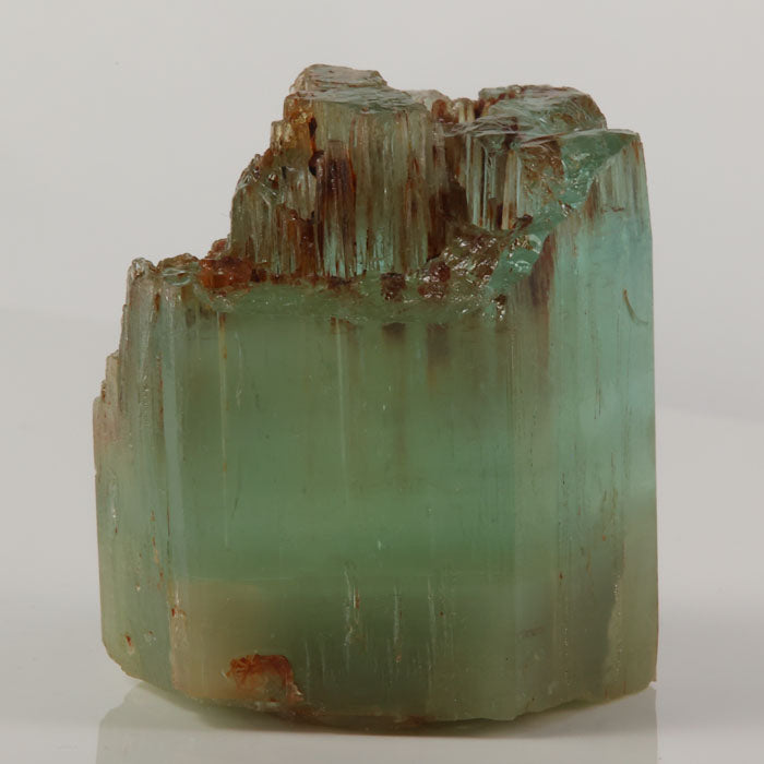 Blue green aquamarine crystal Songea Tanzania large specimen