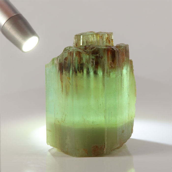 Aquamarine crystal from Tanzania large blue green mineral specimen