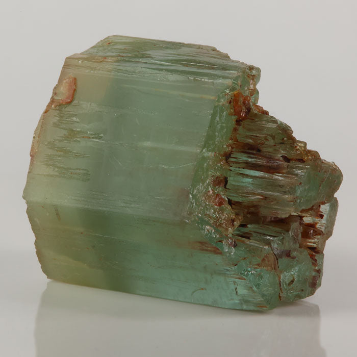 Blue green aquamarine crystal Songea Tanzania large specimen