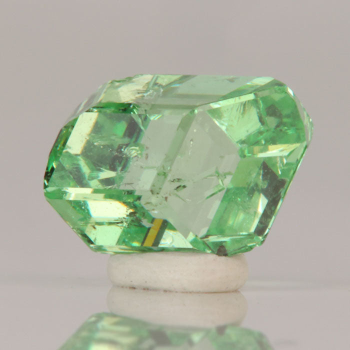 mint green garnet crystal