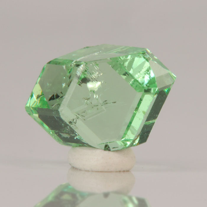 fine green mint color garnet raw