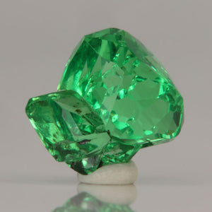 green gemmy tsavorite garnet crystal