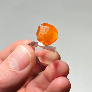 fine red orange garnet