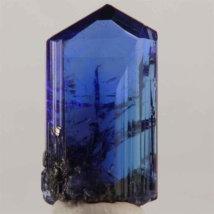 beautiful deep color tanzanite crystal