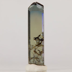 green side tanzanite crystal specimen