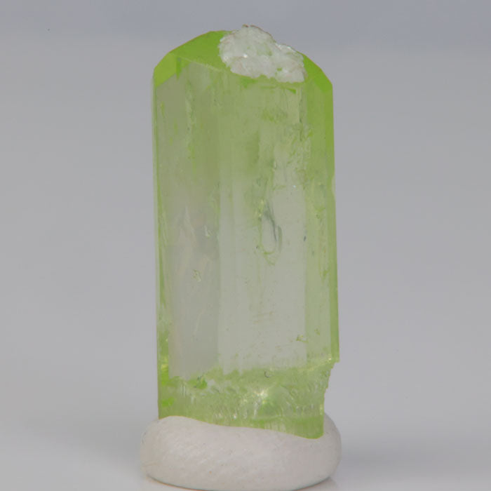 Lime green diopside crystal specimen from tanzania