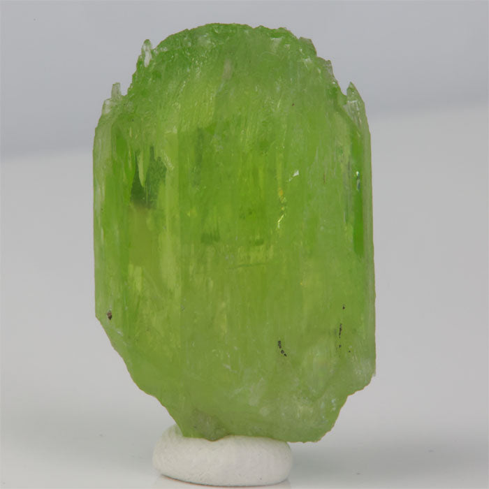 Vibrant Green Diopside Crystal Etched
