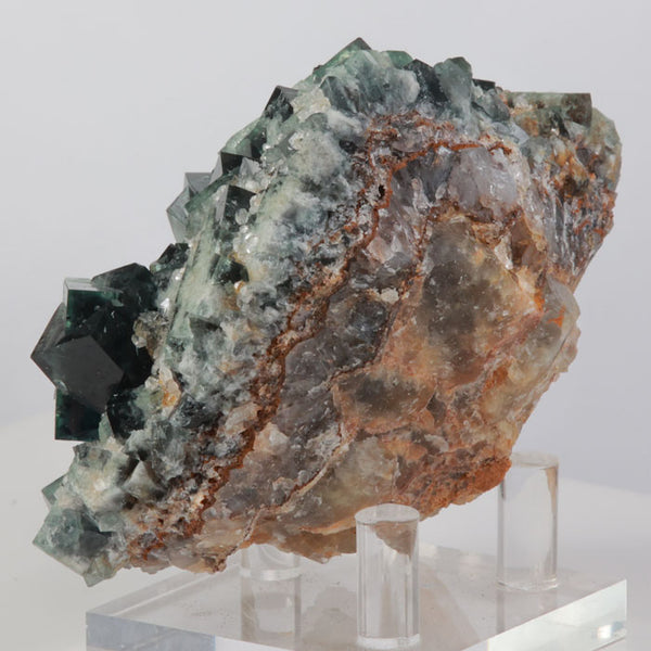 416g Fluorite with Quartz from Supernova Pocket in England