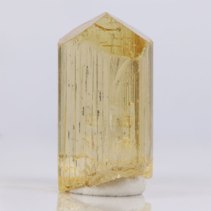 Tanzanian Scapolite Crystal Yellow