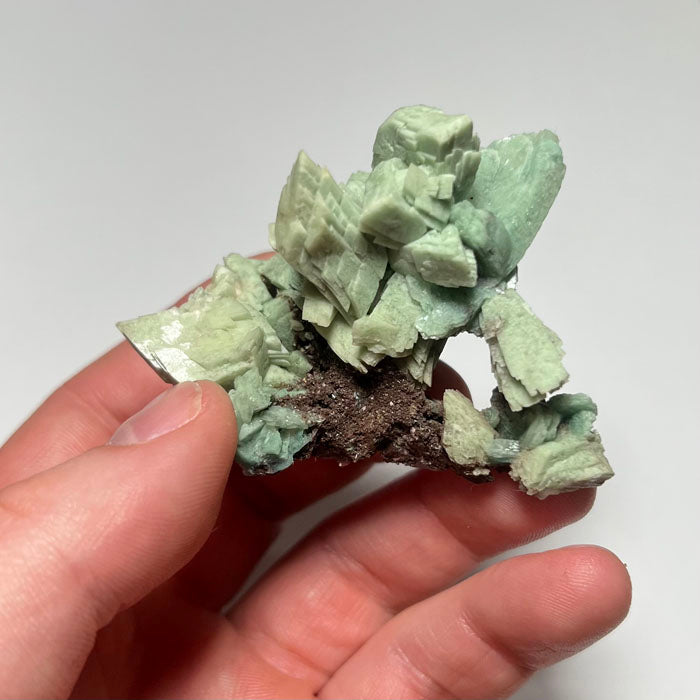 size of raw heulandite 