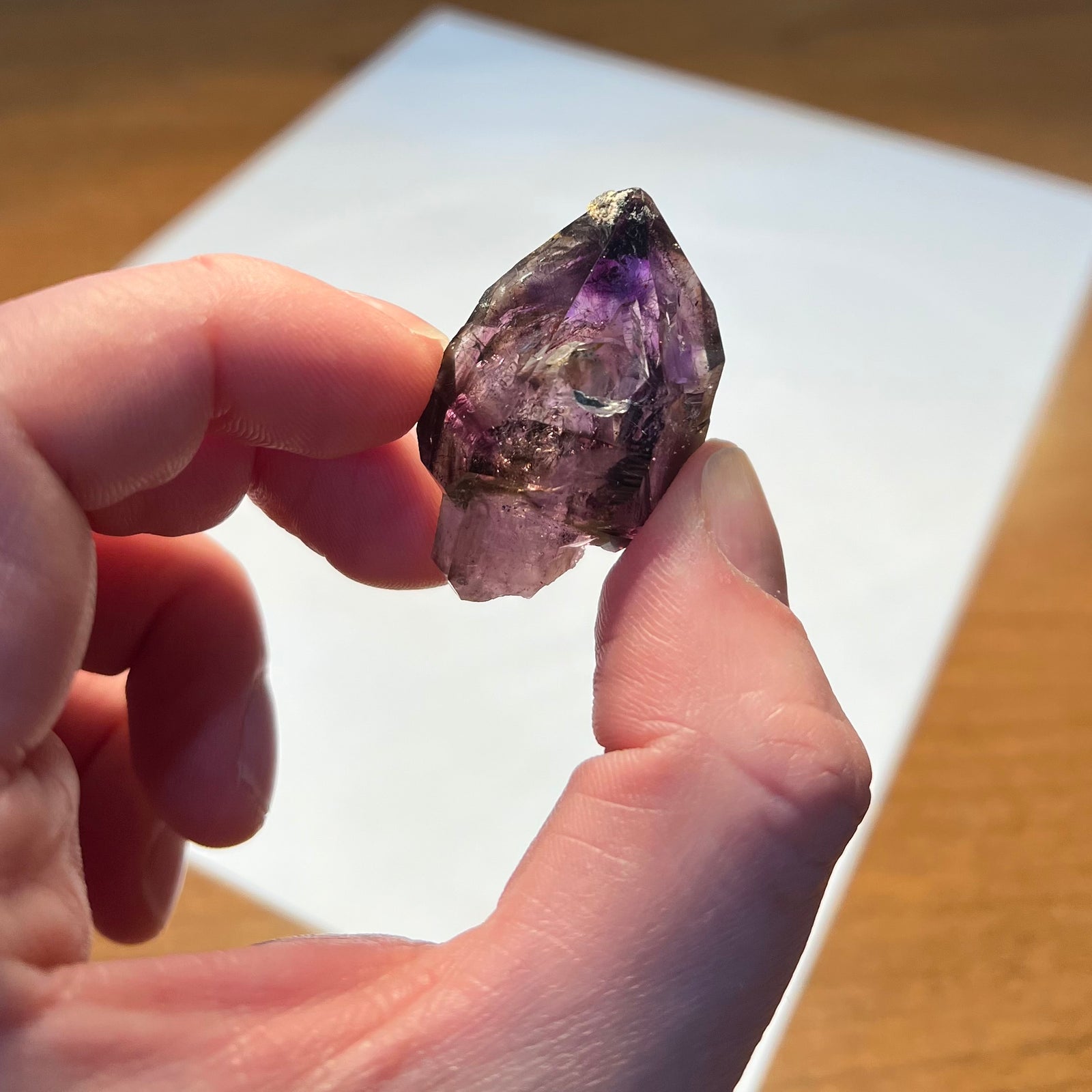 Amethyst Scepter from Zimbabwe
