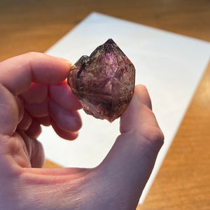 Zimbabwe Amethyst crystal raw specimen