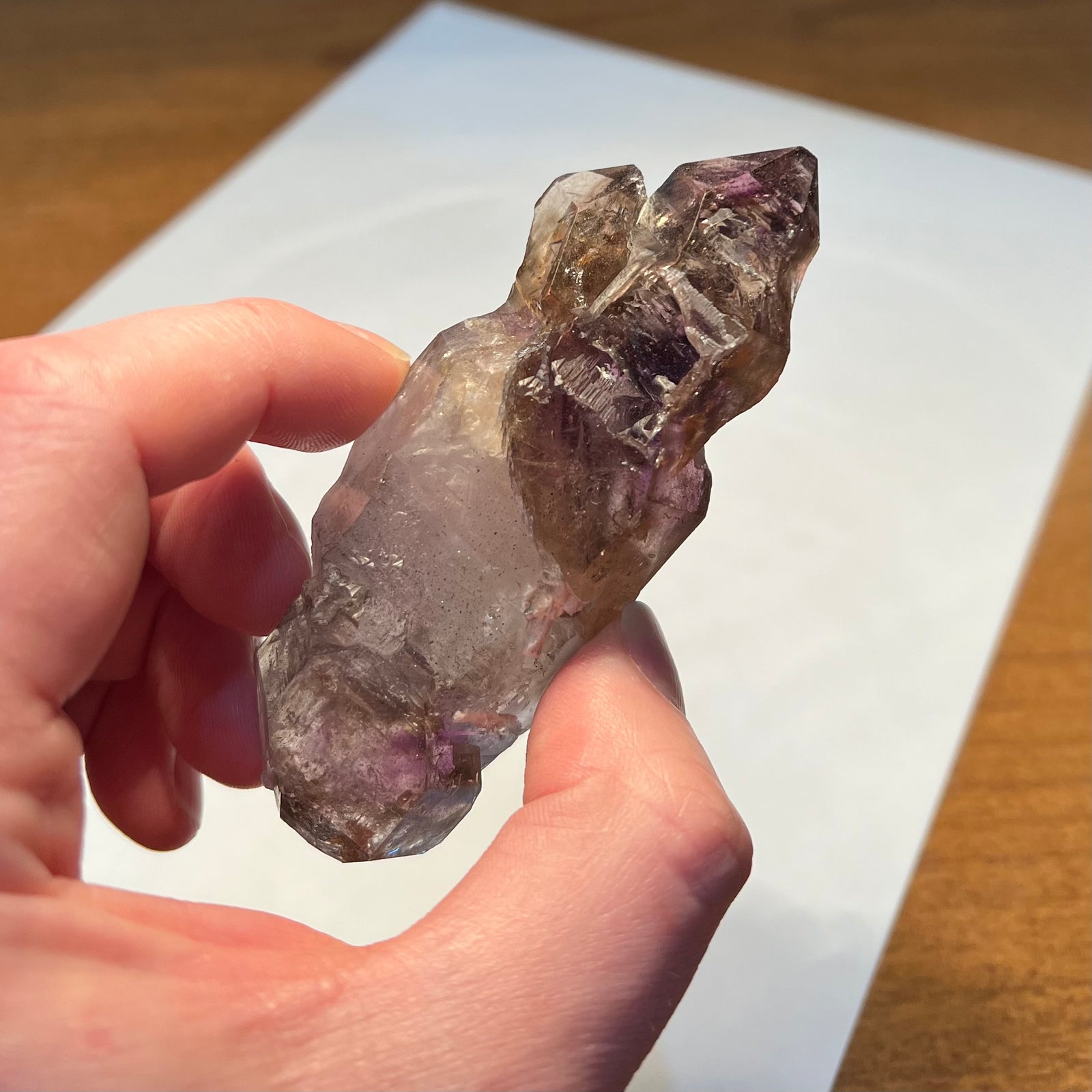 111g Smoky Amethyst Crystal from Mondo Tanzania