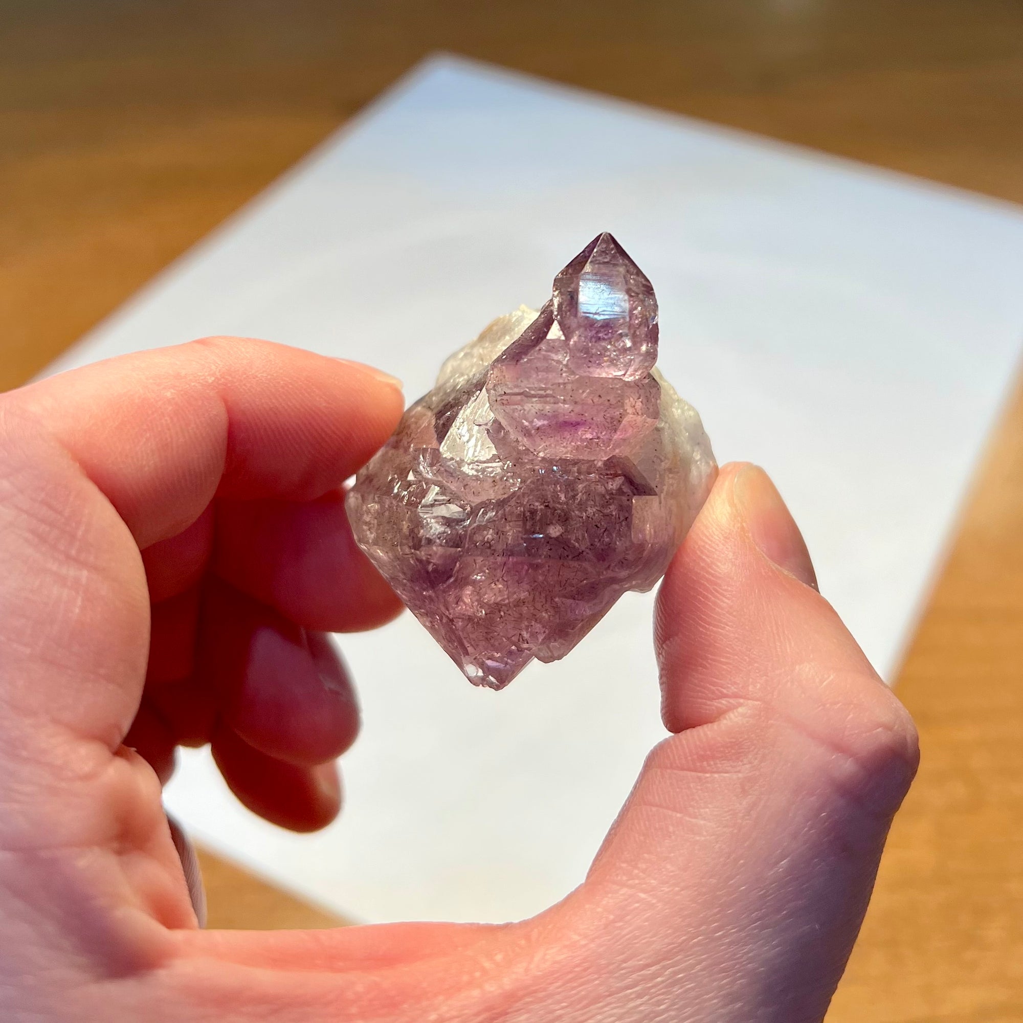 Raw Amethsyt Crystal Cluster Tanzania