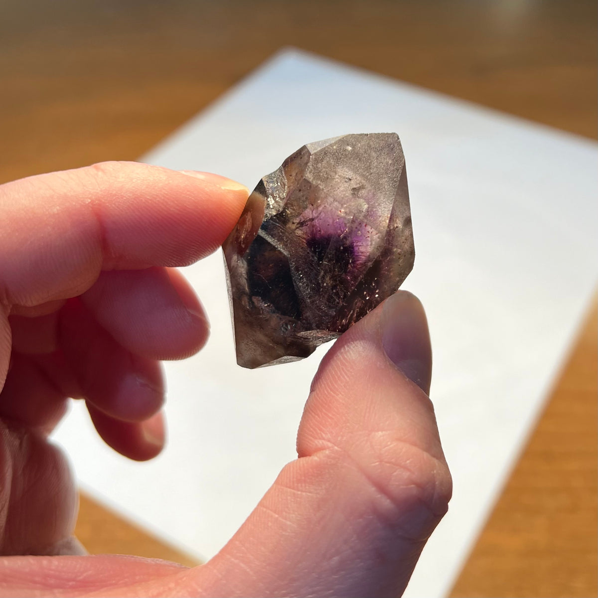 Smoky Amethyst Crystal