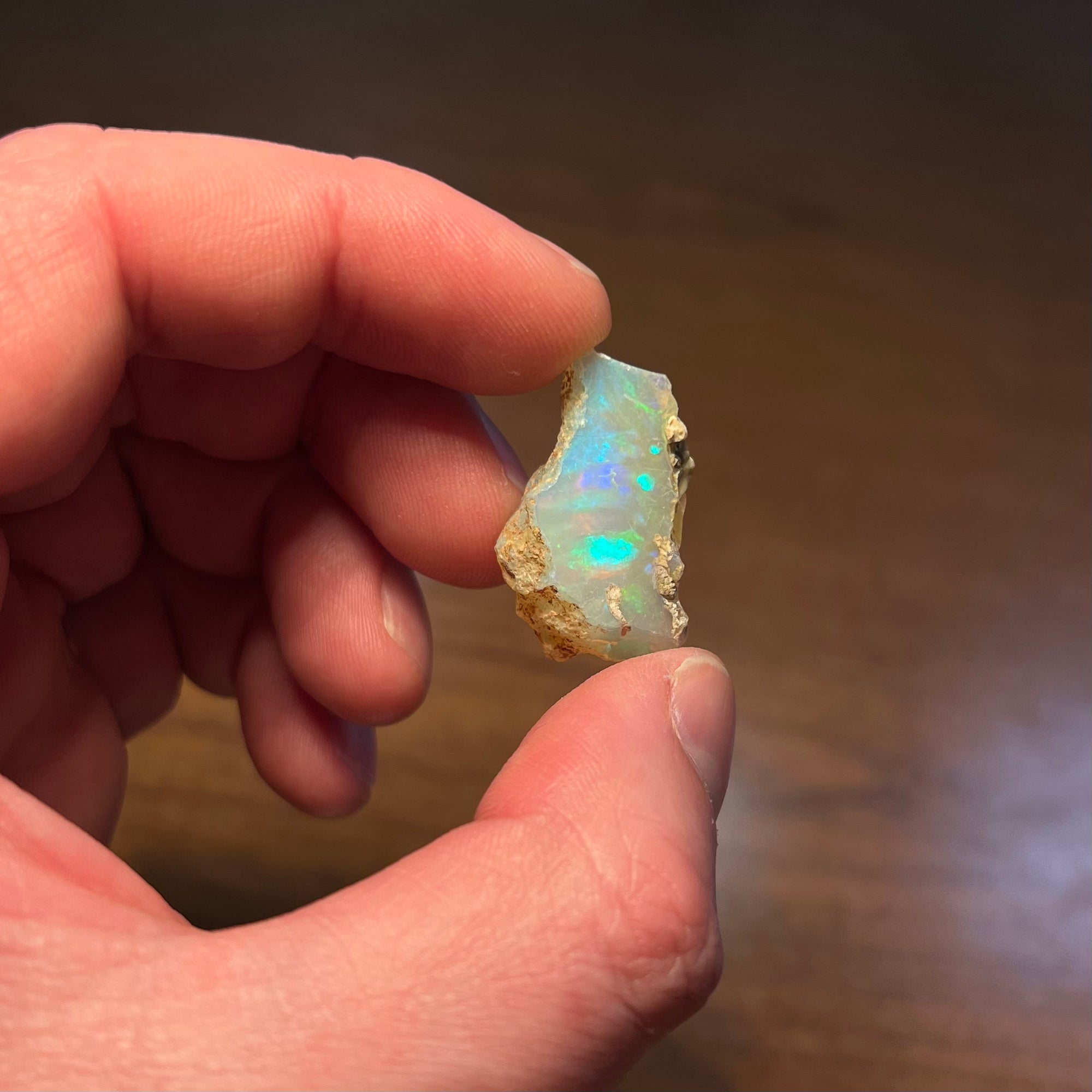 Clear Ethiopian Opal Rough