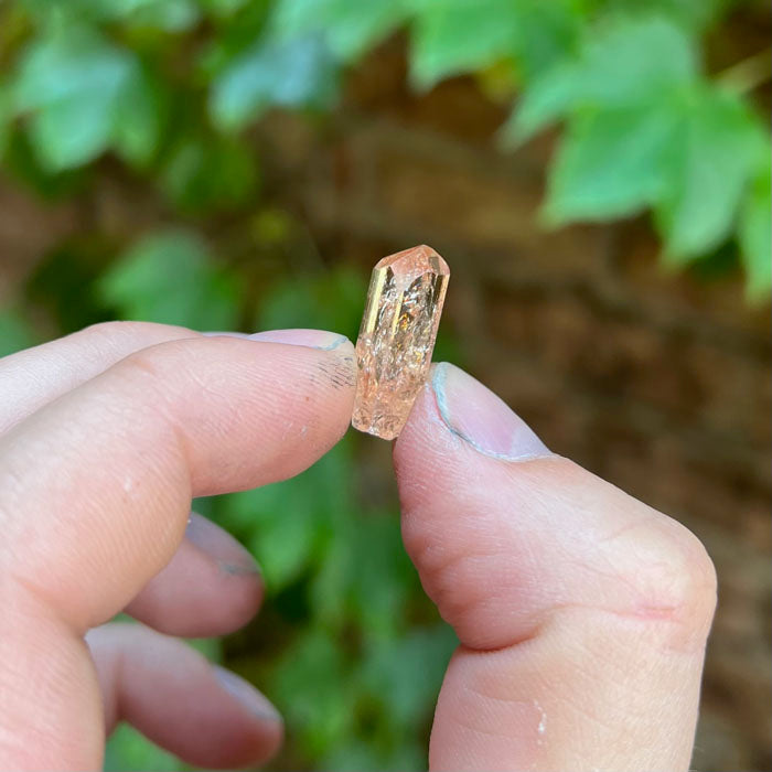 Chrome Topaz Crystal Specimen Zambia