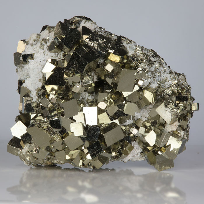 Raw pyrite crystal cluster peru