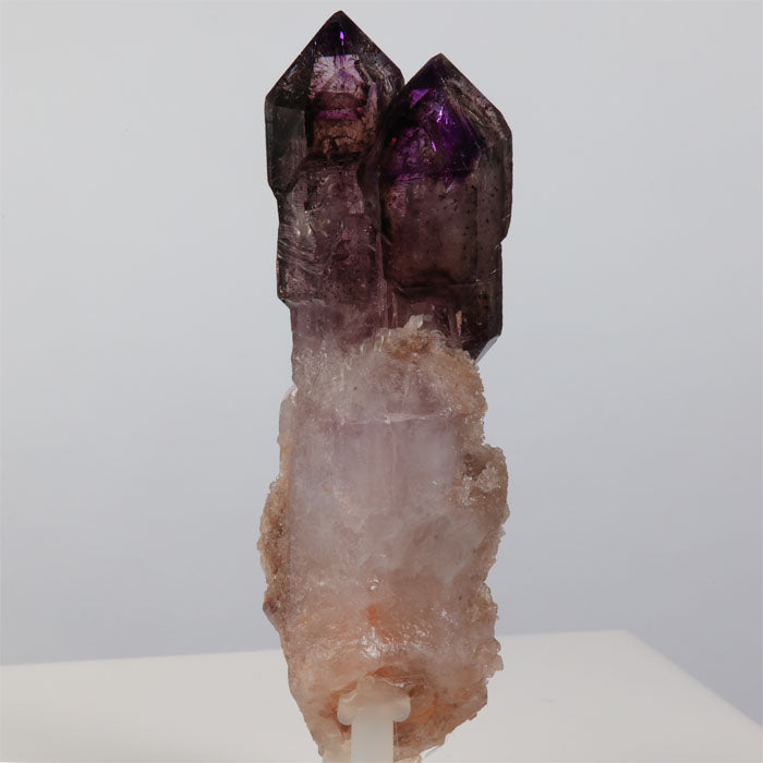 large smoky amethyst crystal scepter zimbabwe