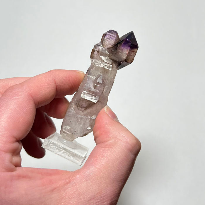 Raw Smoky Amethyst Zimbabwe