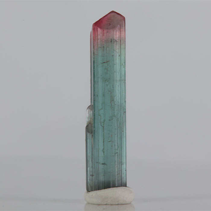 Bi color tourmaline crystal pink green Brazil