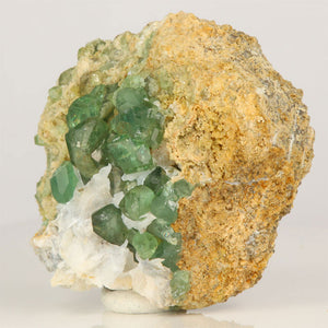 Demantoid Garnet Green Crystal Specimen