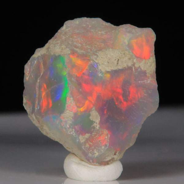 Opal gemstone, Naturel Éthiopien Opal Brut, Noir fire Opal rough 12 CT 21x18 MM Opal gemstone, Naturel Éthiopien Opal Brut, Noir fire Opal rough 12 CT 21x18 MM