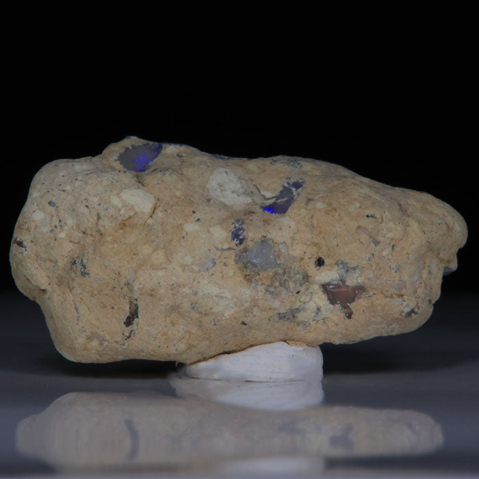 transparent ethiopian opal crystal