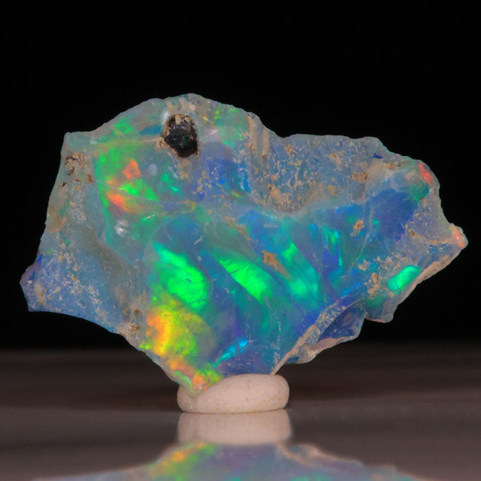 Raw Ethiopian Opal Color Play