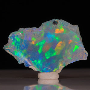 Raw Ethiopian Opal Color Play