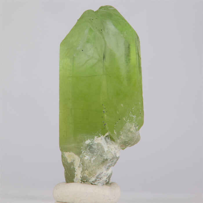 Green Raw Peridot Crystal Specimen