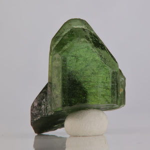 35.32ct Peridot Crystal with Fine Ludwigite Needles
