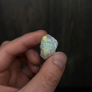 Natural Ethiopian Opal Crystal Mineral Specimen Rough
