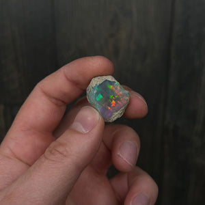 Welo Ethiopian Opal Rough Specimen crystal