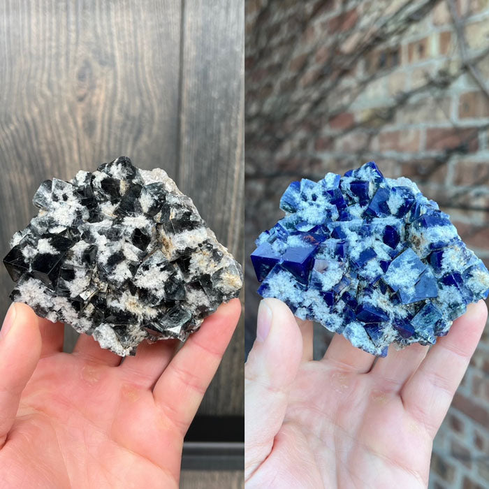 Milky Way Pocket Fluorite from England