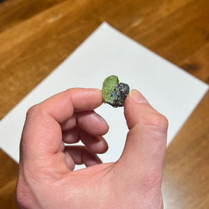 7.25g Diopside Crystal on Matrix from Tanzania