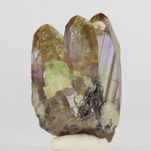 Triple Three Tanzanite Crystal Cluster