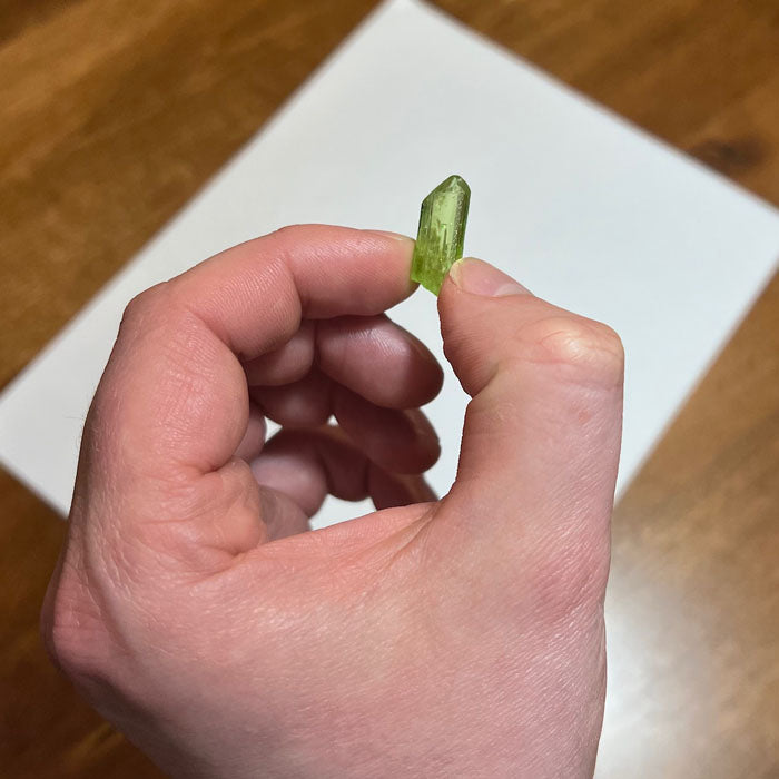 Chrome Diopside Crystal Specimen Tanzania